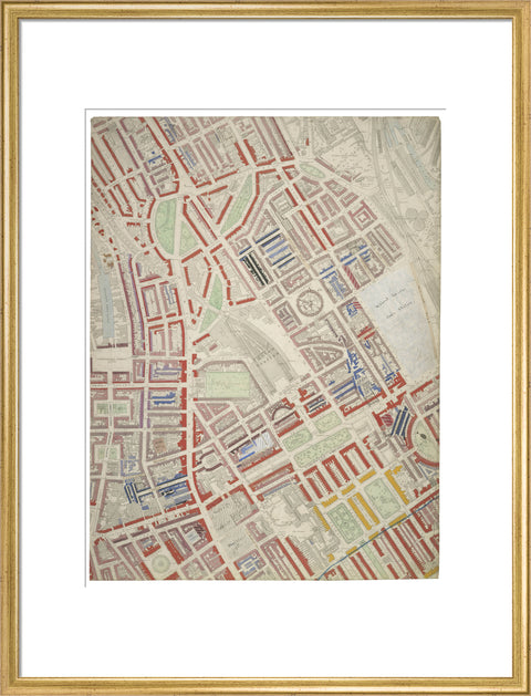 Descriptive map of London Poverty Section 14 1889