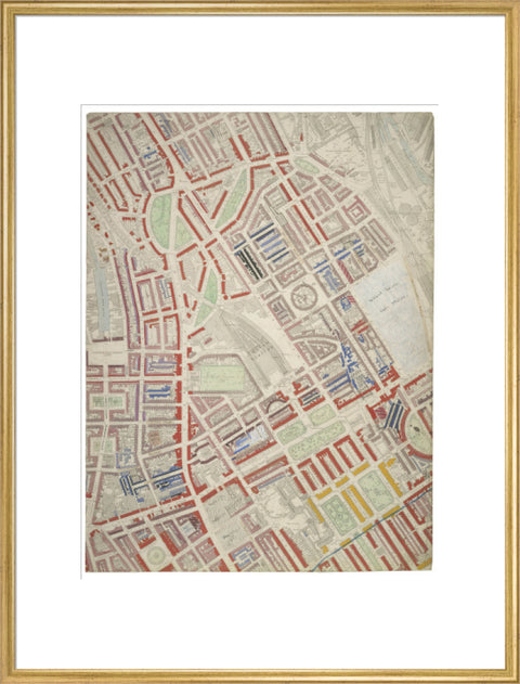 Descriptive map of London Poverty Section 14 1889