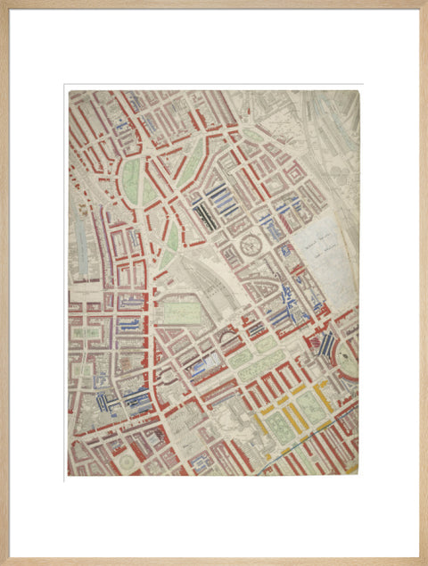 Descriptive map of London Poverty Section 14 1889