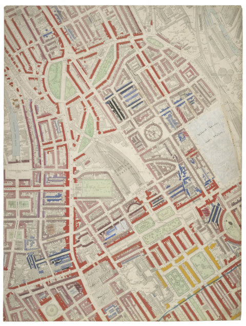 Descriptive map of London Poverty Section 14 1889