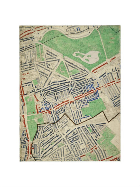 Descriptive map of London Poverty Section 19 1889