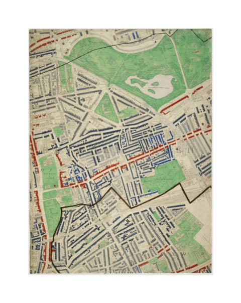 Descriptive map of London Poverty Section 19 1889