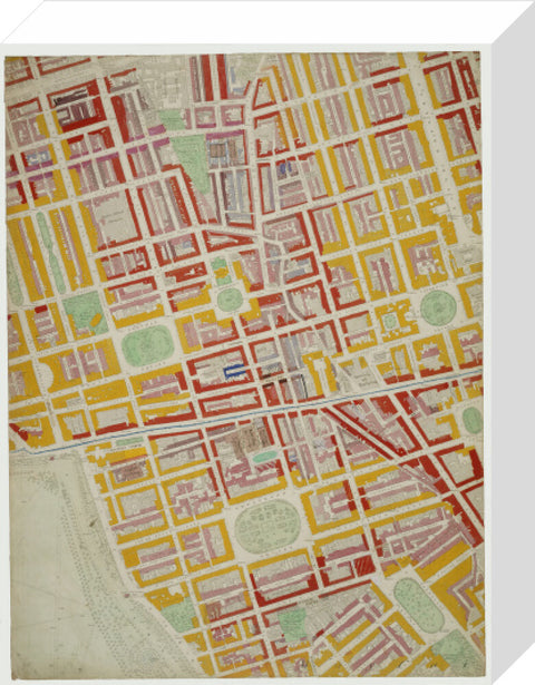 Descriptive map of London Poverty Section 23 1889