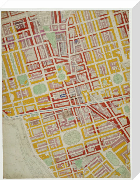 Descriptive map of London Poverty Section 23 1889