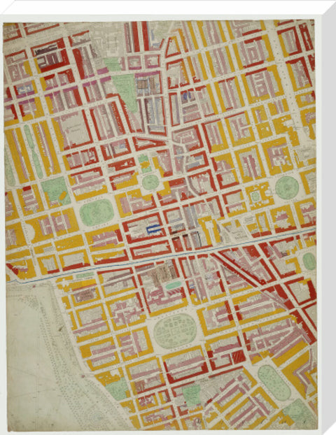 Descriptive map of London Poverty Section 23 1889