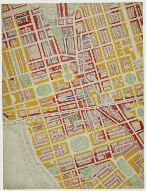 Descriptive map of London Poverty Section 23 1889