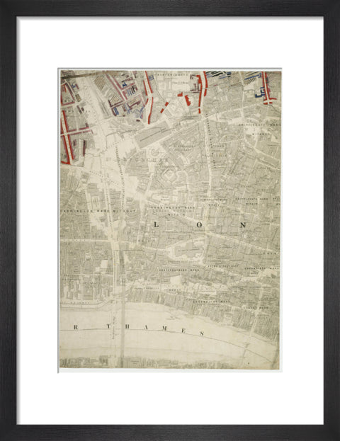 Descriptive map of London Poverty Section 26 1889