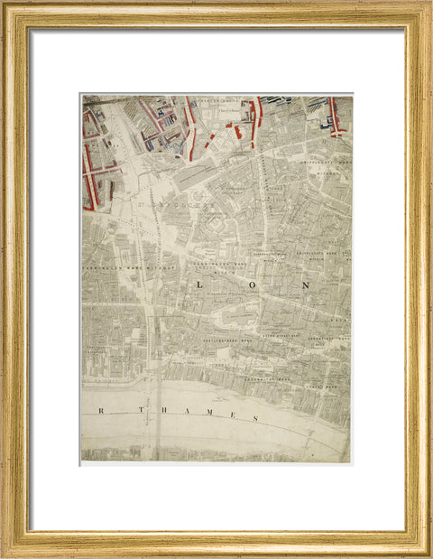 Descriptive map of London Poverty Section 26 1889