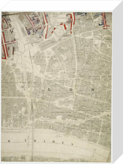 Descriptive map of London Poverty Section 26 1889