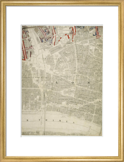 Descriptive map of London Poverty Section 26 1889