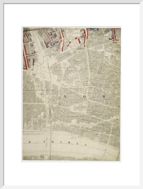 Descriptive map of London Poverty Section 26 1889