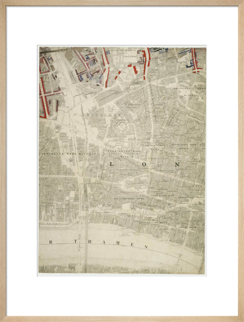 Descriptive map of London Poverty Section 26 1889