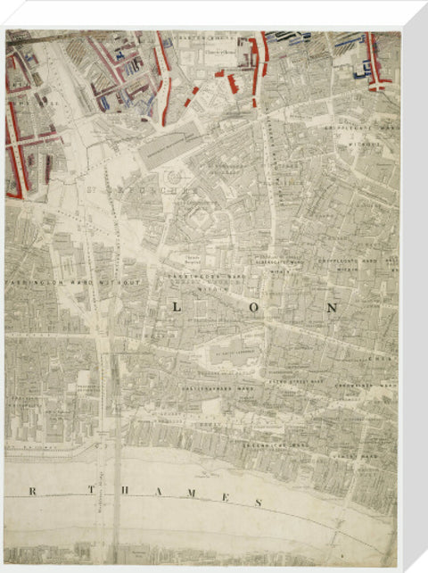 Descriptive map of London Poverty Section 26 1889