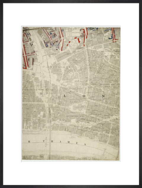 Descriptive map of London Poverty Section 26 1889