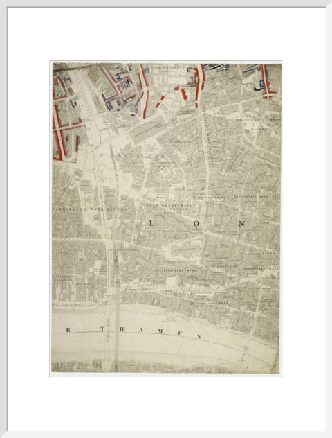 Descriptive map of London Poverty Section 26 1889