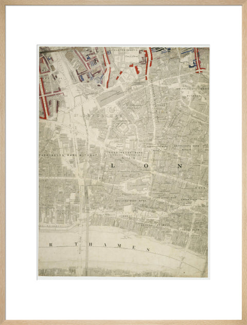 Descriptive map of London Poverty Section 26 1889