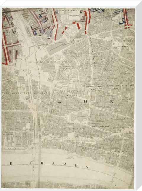 Descriptive map of London Poverty Section 26 1889