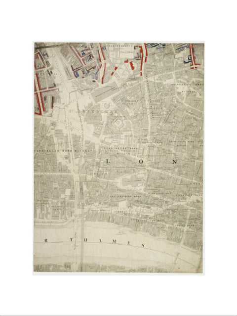 Descriptive map of London Poverty Section 26 1889