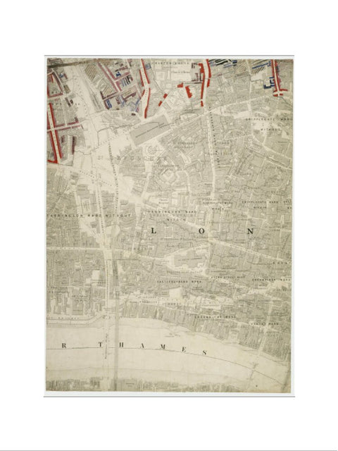 Descriptive map of London Poverty Section 26 1889