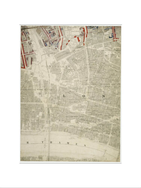 Descriptive map of London Poverty Section 26 1889