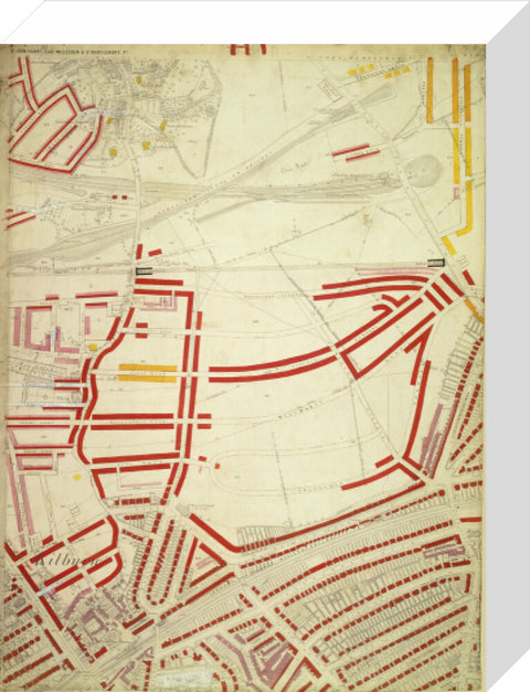 Descriptive map of London Poverty Section 1 1889