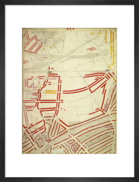 Descriptive map of London Poverty Section 1 1889