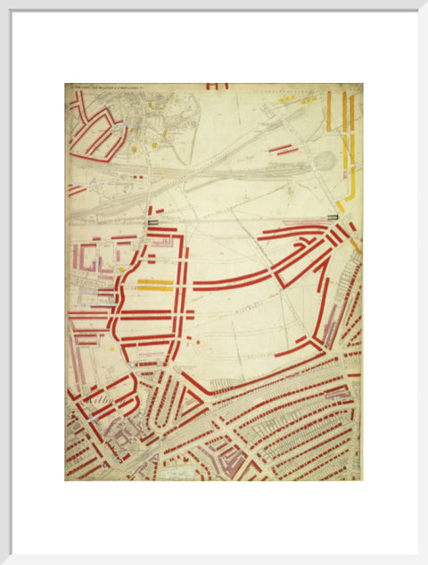 Descriptive map of London Poverty Section 1 1889