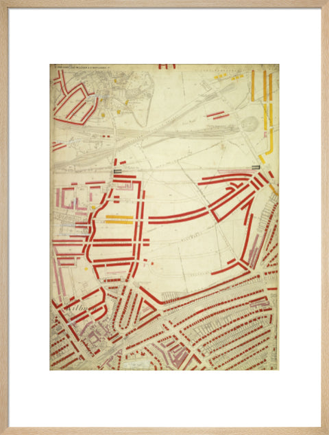 Descriptive map of London Poverty Section 1 1889