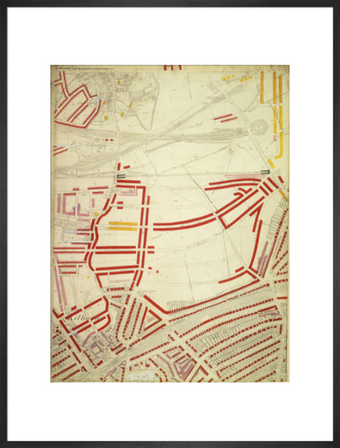 Descriptive map of London Poverty Section 1 1889