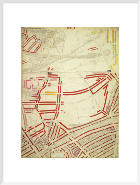 Descriptive map of London Poverty Section 1 1889