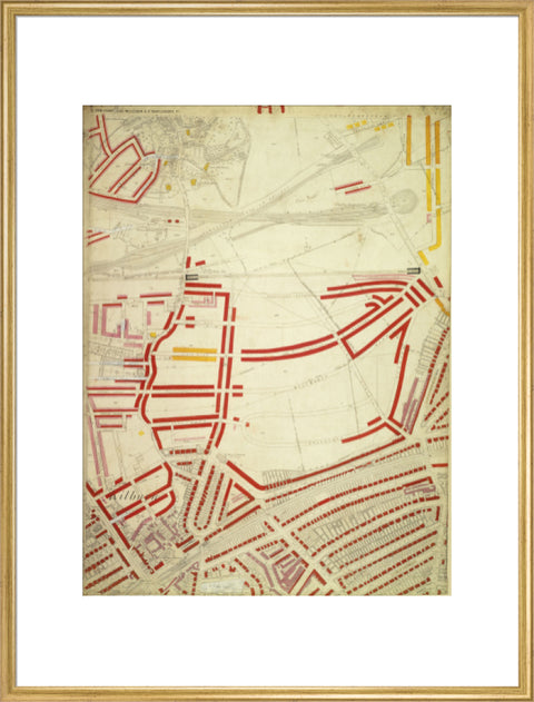 Descriptive map of London Poverty Section 1 1889