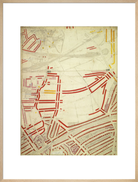 Descriptive map of London Poverty Section 1 1889