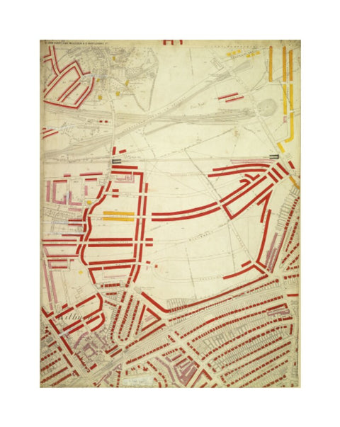 Descriptive map of London Poverty Section 1 1889