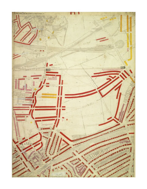 Descriptive map of London Poverty Section 1 1889