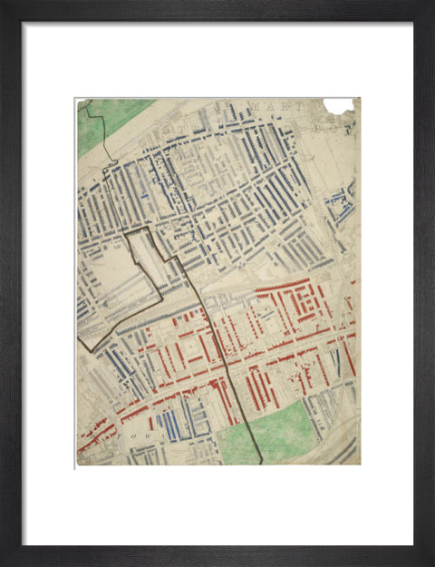 Descriptive map of London Poverty Section 20 1889