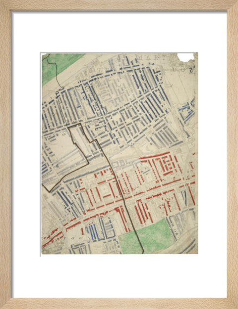 Descriptive map of London Poverty Section 20 1889