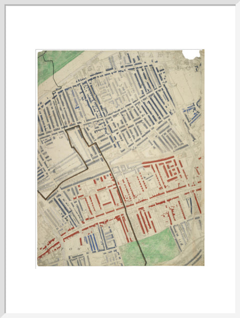 Descriptive map of London Poverty Section 20 1889