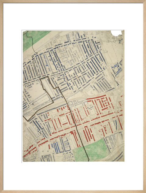 Descriptive map of London Poverty Section 20 1889