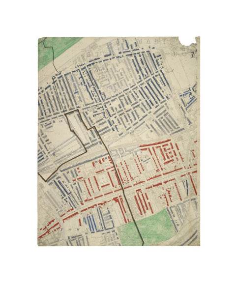 Descriptive map of London Poverty Section 20 1889