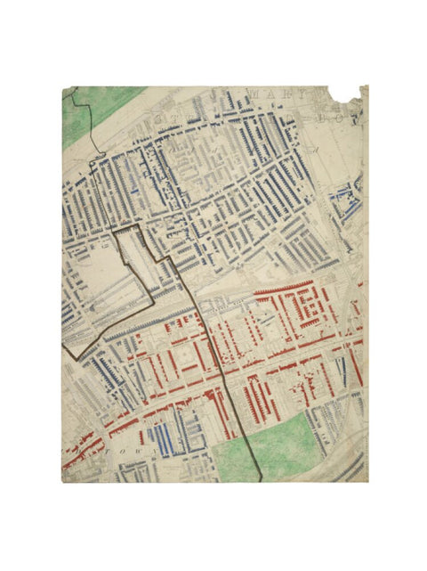 Descriptive map of London Poverty Section 20 1889