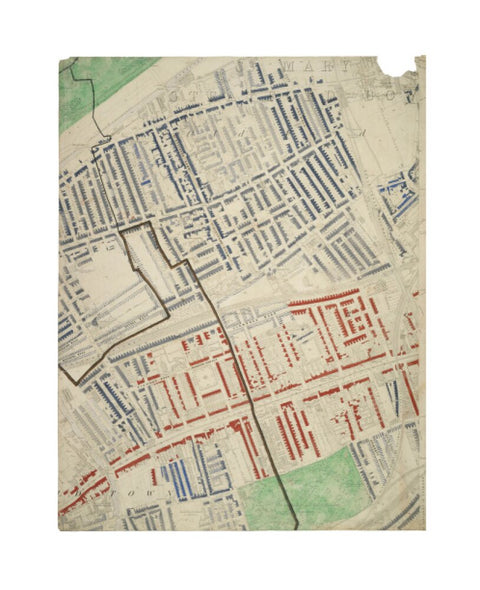 Descriptive map of London Poverty Section 20 1889