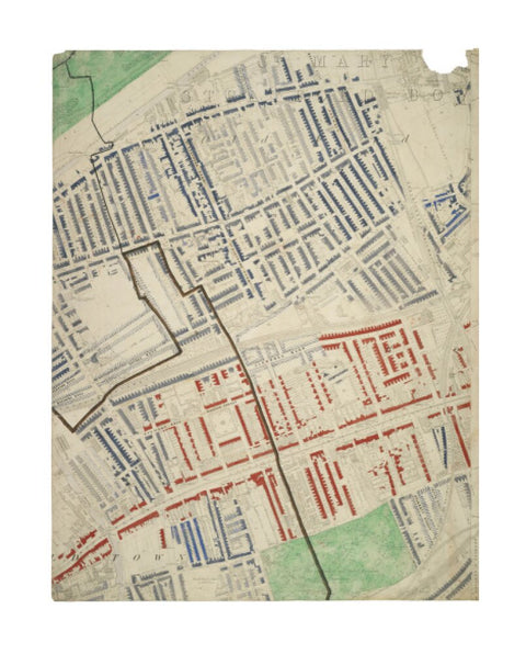 Descriptive map of London Poverty Section 20 1889