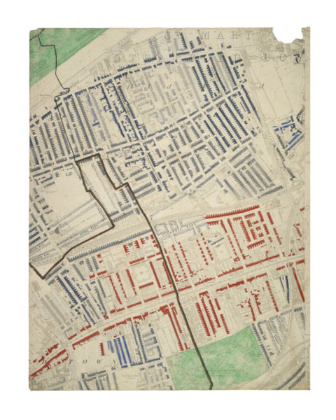 Descriptive map of London Poverty Section 20 1889