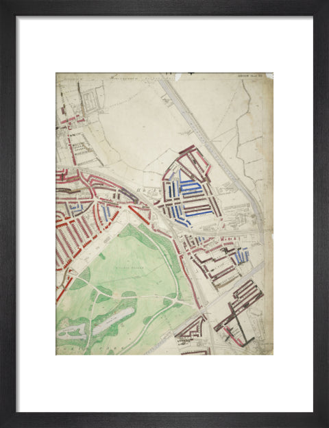 Descriptive map of London Poverty Section 10 1889