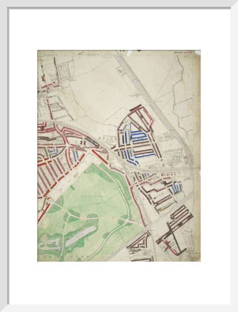 Descriptive map of London Poverty Section 10 1889