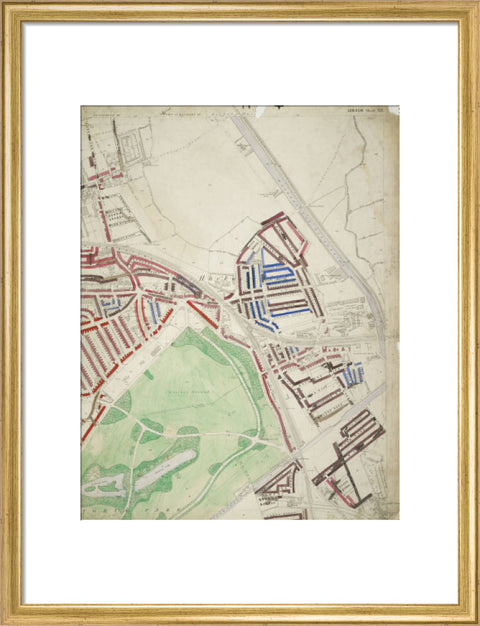 Descriptive map of London Poverty Section 10 1889