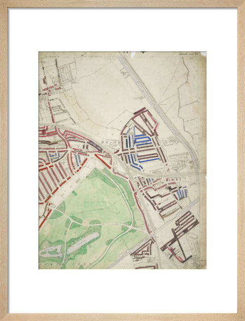 Descriptive map of London Poverty Section 10 1889