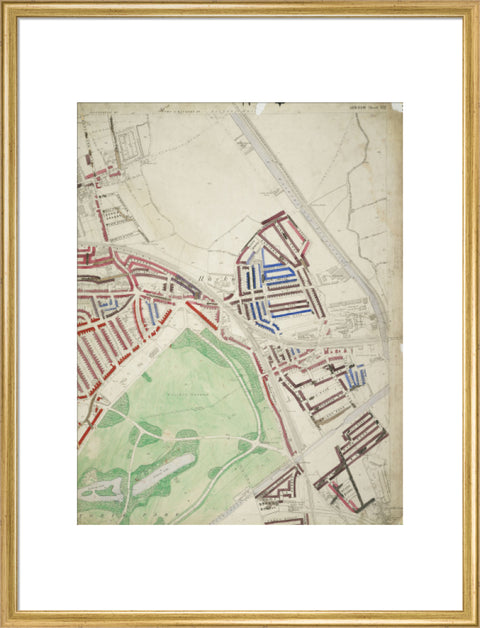 Descriptive map of London Poverty Section 10 1889