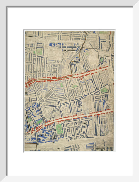 Descriptive map of London Poverty Section 18 1889