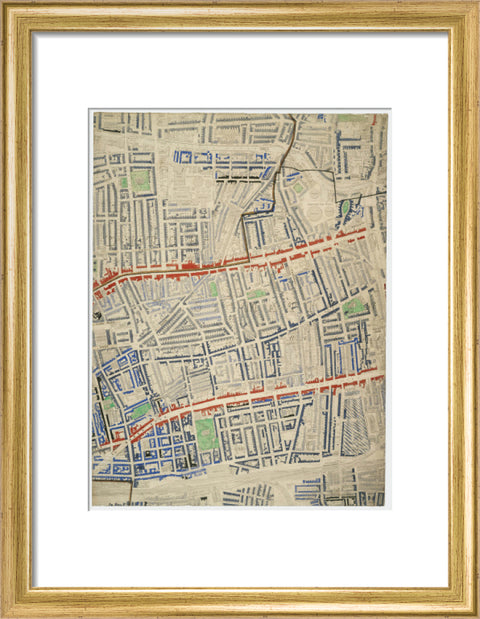 Descriptive map of London Poverty Section 18 1889